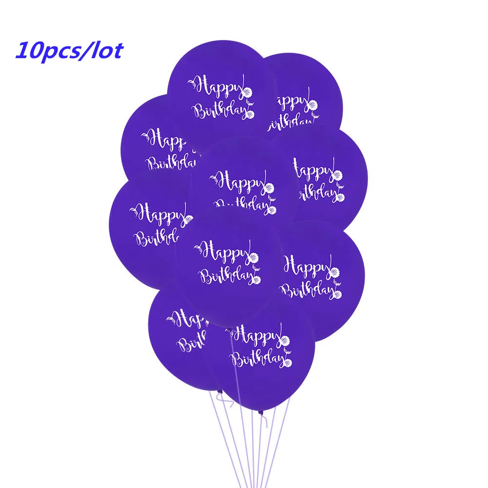 10 шт./партия, коробки для конфет русалки, цветные подарочные коробки с бантом и хвостом русалки, спрос среди детей, подарочные пакеты и упаковочные материалы для свадебной тематики - Цвет: 10pcs 12inch latex