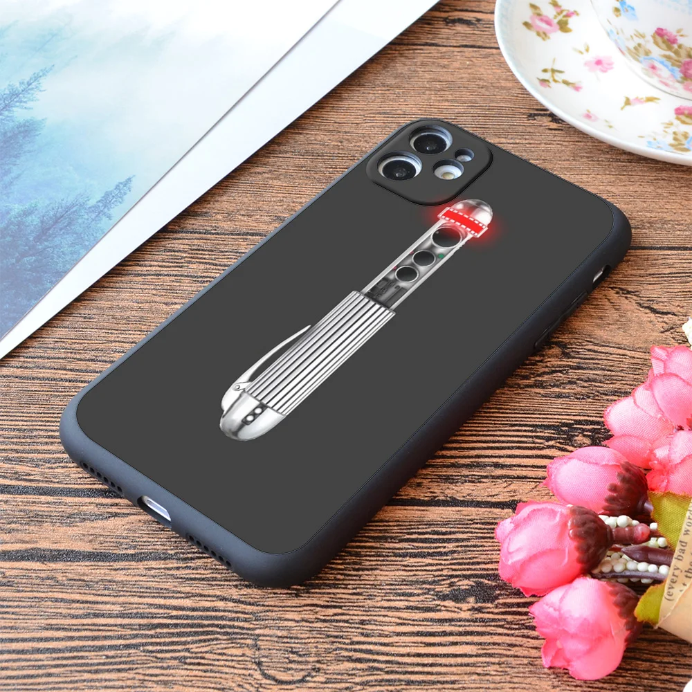 

For iPhone Men In Black Neuralyzer Print Soft Matt Apple iPhone Case