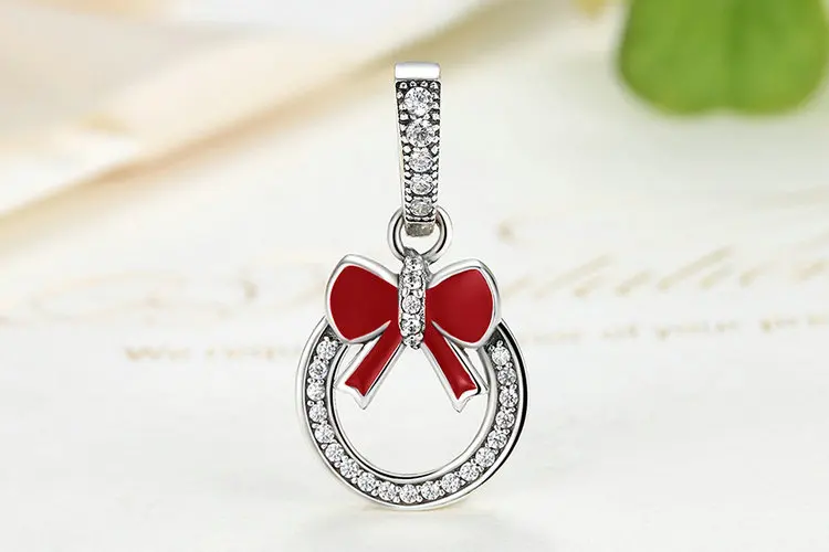 DISINIYA Новогодняя Коллекция 925 серебристый Шарм fit Браслет DIY Bijoux женское Изготовление ювелирных изделий из драгоценных камней праздничные подарки