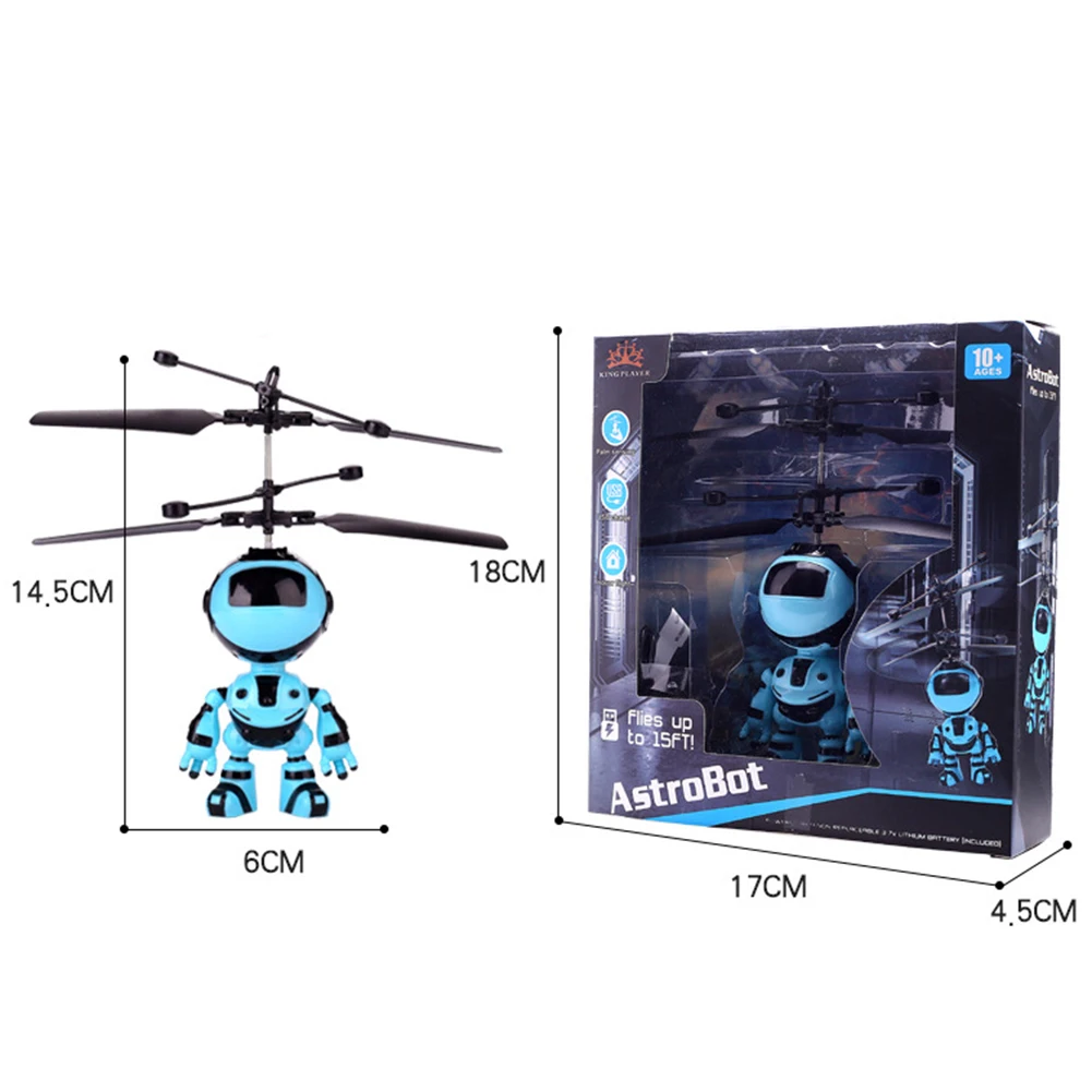 Игрушка Интеллектуальный ручной зондирующий Летающий Робот детские игрушки электронный самолет подвеска игрушки для детей умный питомец действие RC робот