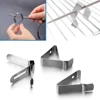 2pcs Stainless Steel Thermometer Barbeque Harmless Probe Clip Holder Coffee Cup Clip Kitchen Restaurant Nontoxic Heat-Resisting 5