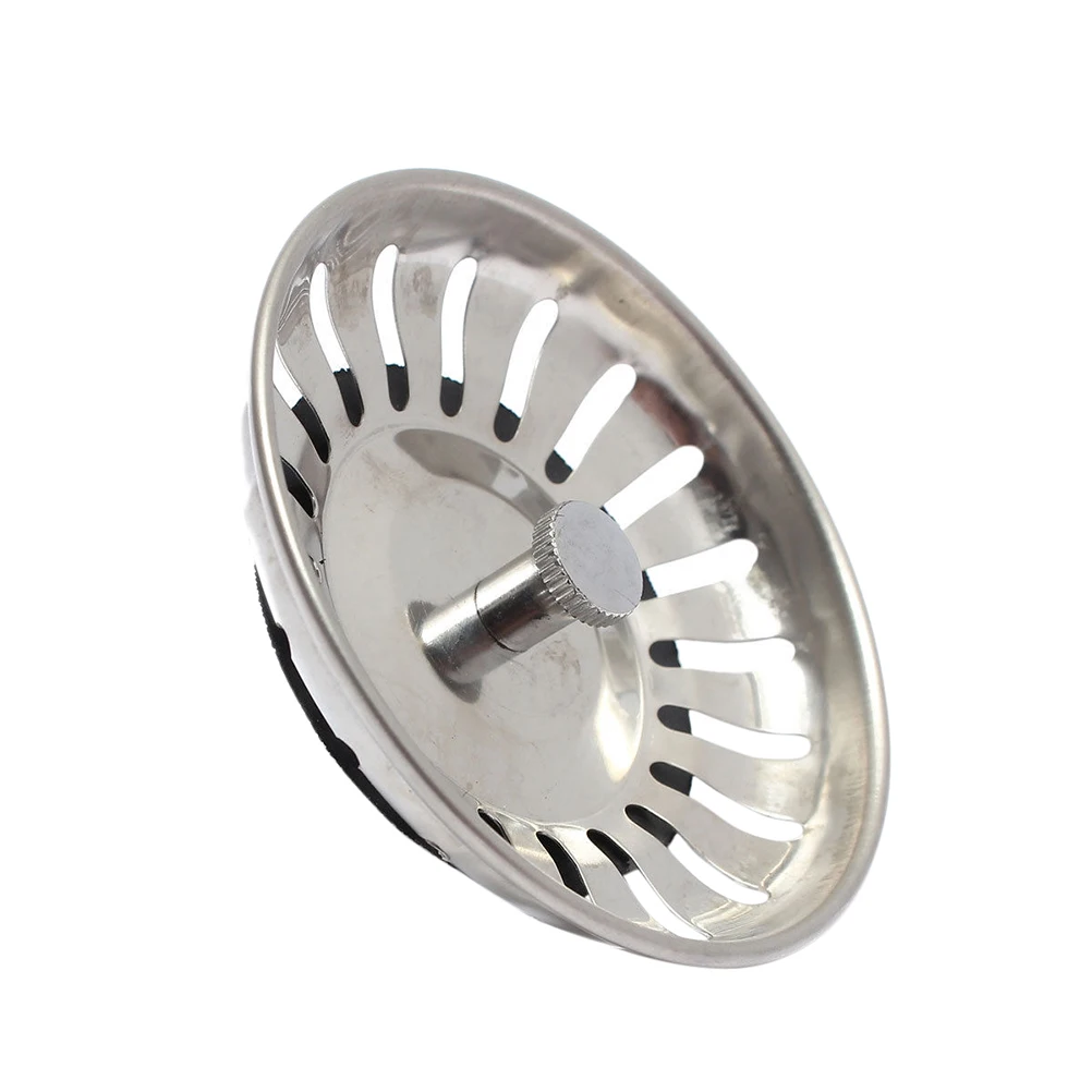Fregadero de cocina de acero inoxidable tapón de filtro Filtro de desagüe de fregadero desodorización tipo desagüe del lavabo accesorios de cocina