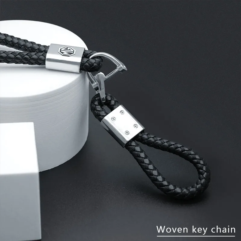 1pcs Braided Rope Car Logo Keychain Auto Keyring Automotive Emblem Goods for Mercedess Benzs W203 W204 W205 W211 W212 W213 W221
