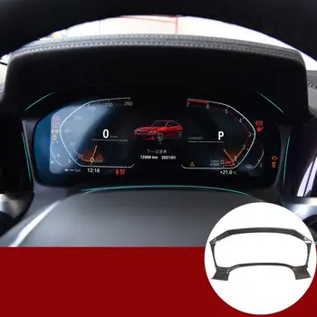 

for BMW 3 Series G20 G28 2020 Silver/Carbon Fiber Style Car Dashboard Decoration Cover Trim Frame Car Accessories