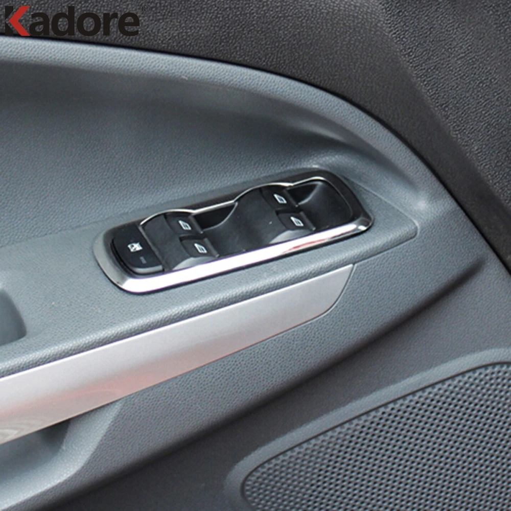 Для Ford EcoSport 2013 2014 2015 2016 ABS хромированный стеклоподъемник управления оконный