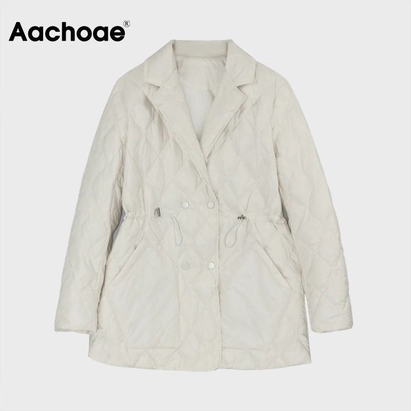 Aachoae 2020 Winter Autumn Ultra Light Duck Down