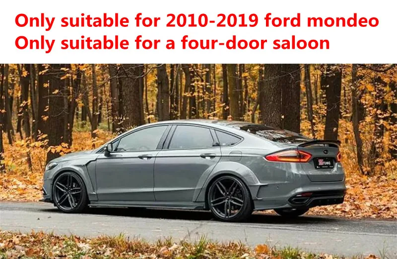 Для автозапчастей колпак колеса mondeo 2010-19 Ford mondeo комплект кузова автомобиля широкофюзеляжный FRP материал колпак колеса 10 шт./компл. задний спойлер