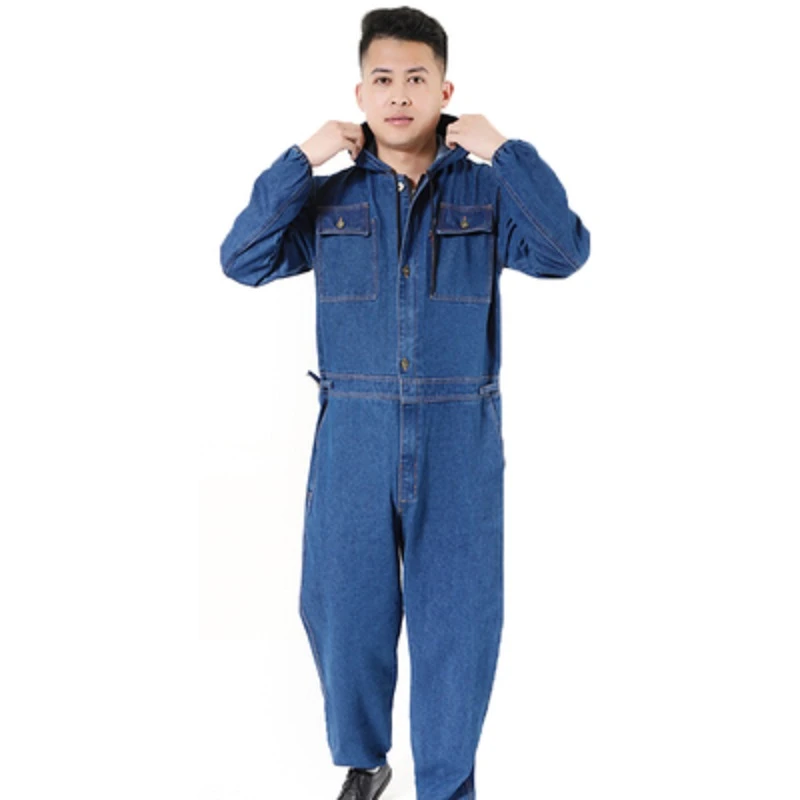 Coverall Workwear Uniform Working Overalls Workwear Denim Clothing
