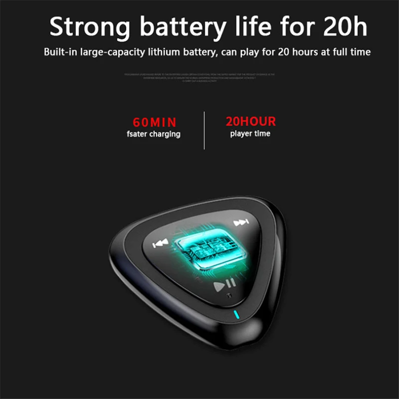 Aabb-мини MP3 USB Bluetooth спорт HiFi MP3 музыка Walkman плеер fm-радио диктофон+ наушники