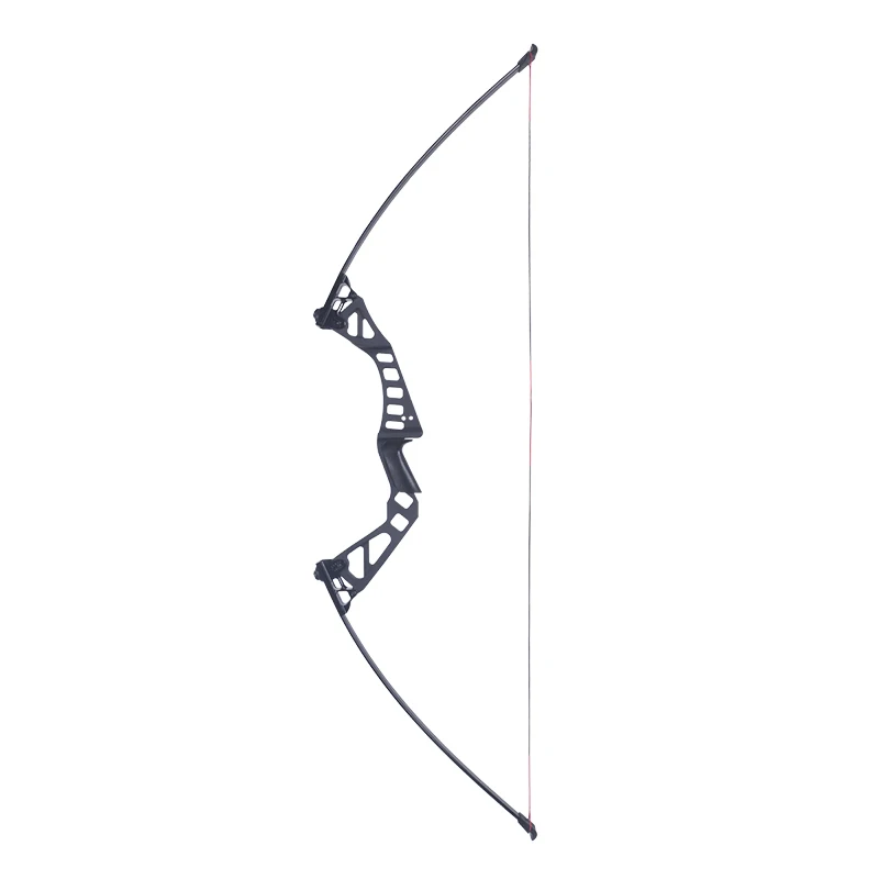 

25-50IBS Adjustable Straight Bow Al-Mg Alloy Removable Entry Bow For Recurve Bow Archery Outdoor Hunting use Mixed Carbon Arrow