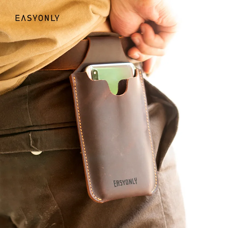 Belt Waist-Bag Mobile-Phone-Sets Wear Ultra-Thin of Men Movement Mens Verticle