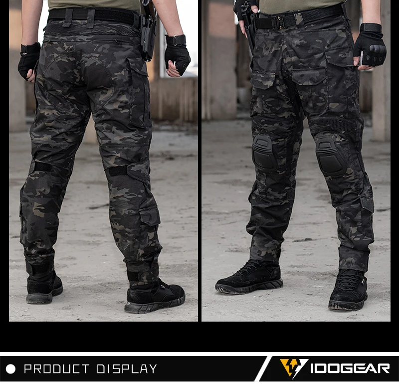 IDOGEAR G3 боевые штаны с наколенниками страйкбол тактические брюки ...