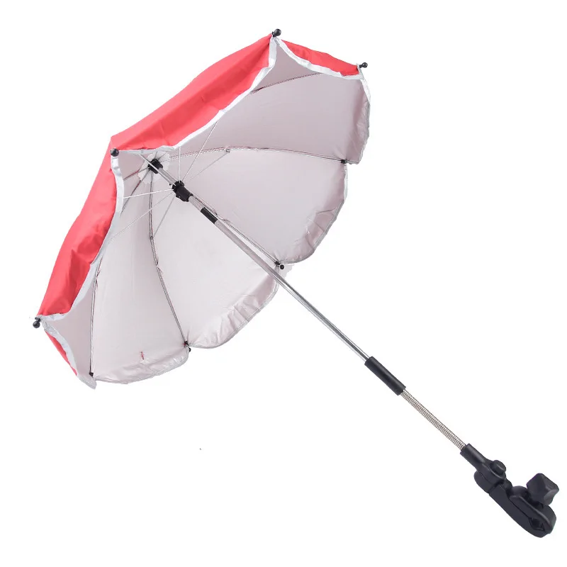 Защита от УФ-лучей, детская коляска, зонтик, регулируемый зонтик, коляска, коляска, аксессуары для коляски, навес, чехлы - Цвет: 1