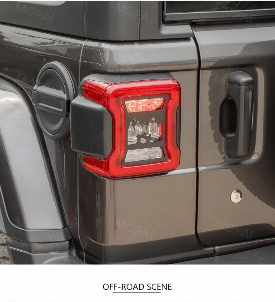 MOPAI колпаки для Jeep Wrangler JL+ Автомобильный задний светильник, декоративный защитный чехол для Jeep Wrangler, аксессуары