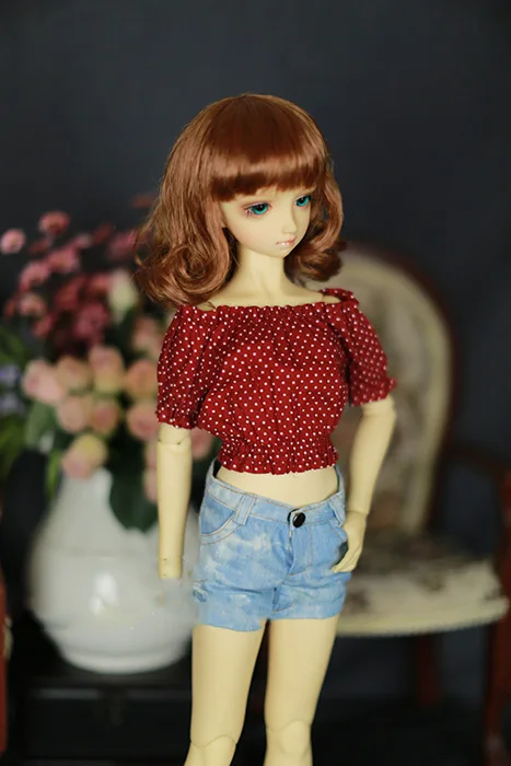 1/4 1/3 масштаб BJD кукольная одежда Повседневная футболка для BJD/SD аксессуары SSDF ID72, не входит в комплект Кукла, обувь, парик и другие A0865
