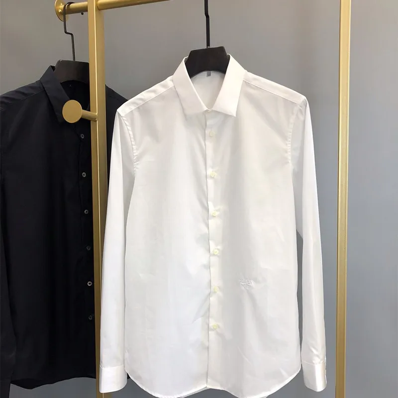 luxury white dress shirt