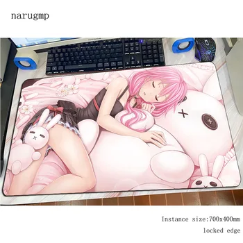 

Guilty Crown mousepad gamer 70x40cm Xxl gaming mouse pad large Colourful notebook pc accessories laptop padmouse ergonomic mat