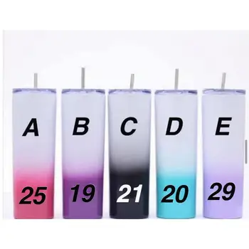

119PC 20oz Skinny Tumbler With Sealed Lids Straw For VIP Customer