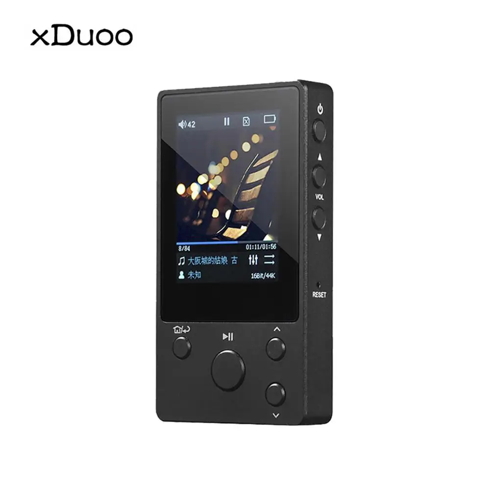 XDUOO NANO D3 Профессиональная музыка без потерь MP3 DSD256 24 бит/192 K HD пять секций эквалайзера ips экран 20 часов воспроизведения(есть купон