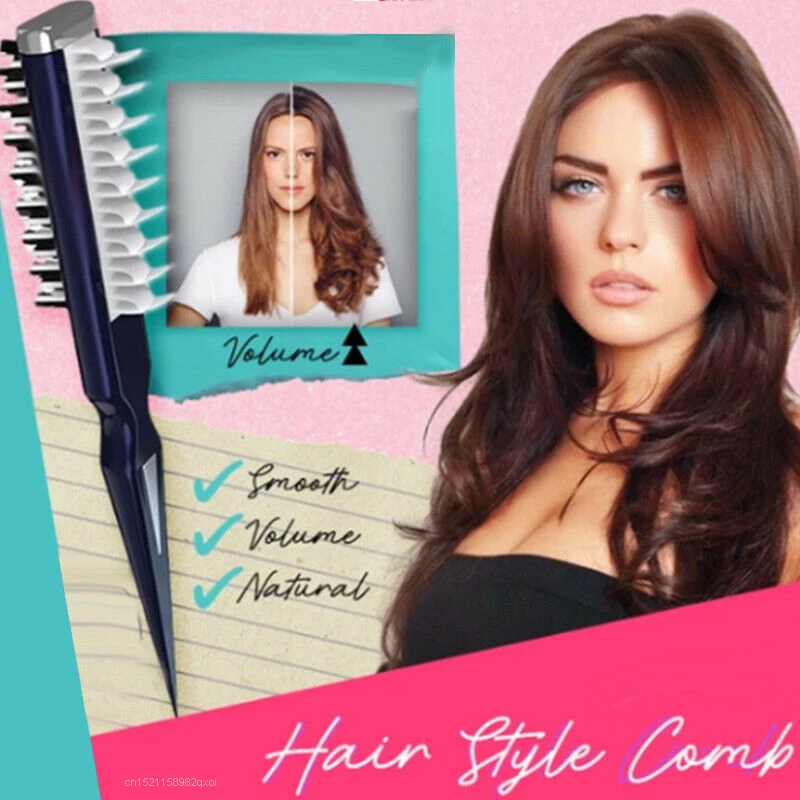 

Volumia Style Comb Hair Volumizer Fluffy Shark Fin Portable Comb Professional Hair Styling Smooth Hair Comb For Women Men