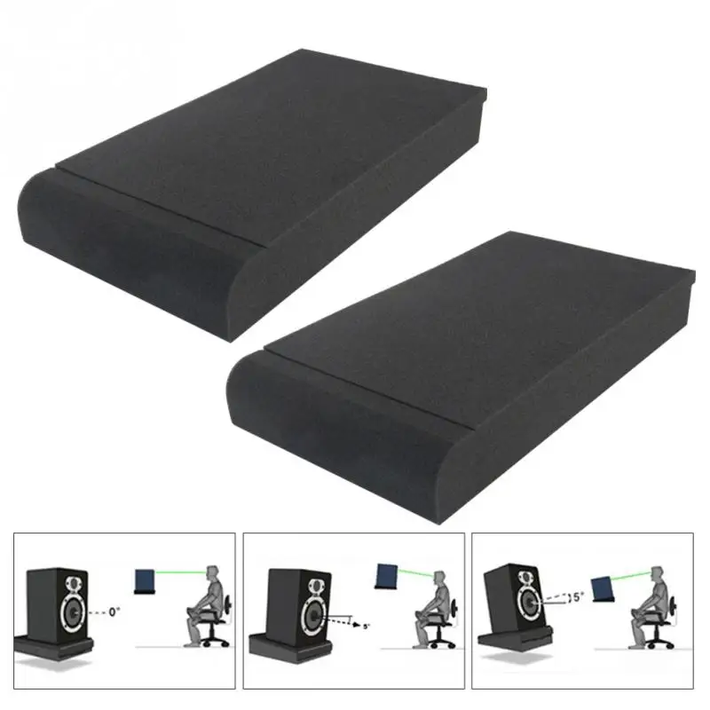 База для динамика 2 шт. аксессуары высокой плотности звукозаписывающая комната