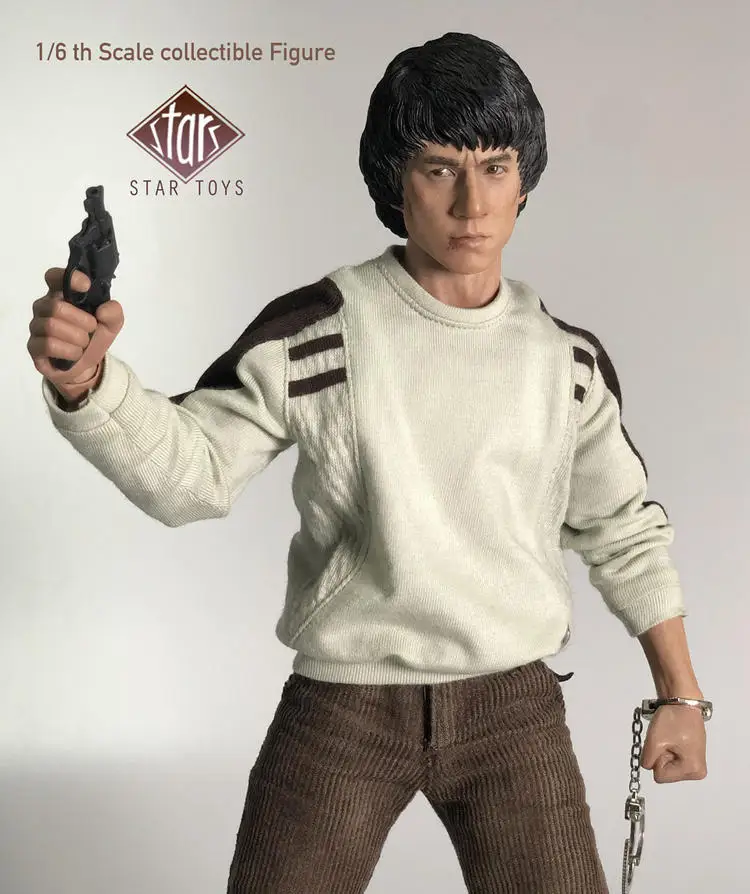 Mnotht 1/6 масштаб полицейская история Джеки Чан Чэнь сэр фигурка игрушка мужской солдат STT-001 с головой лепить тело комплект одежды