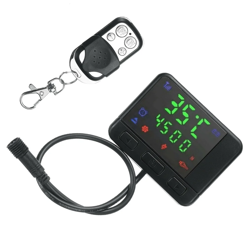 

Car LCD Monitor Remote Control Controller Black Replacement Accessories