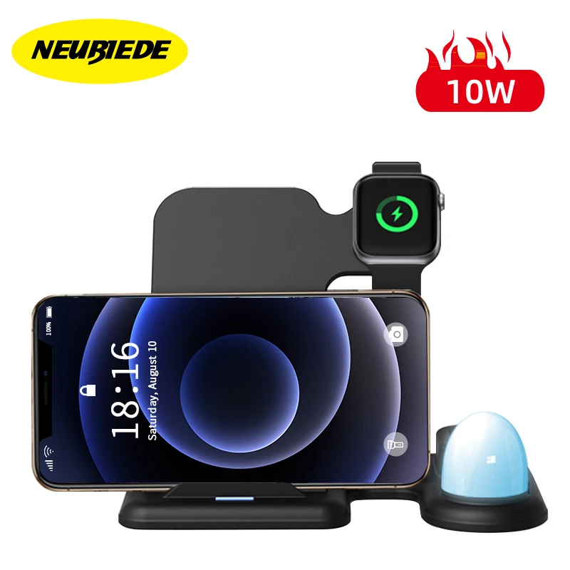 Neubiede Qi Wireless Charger Dock Station 4 in 1 