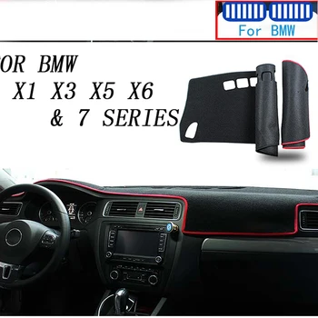 

Car Dashboard Dashmat Anti-Sun Pad For BMW X1 X3 X5 X6 F48 E84 F49 E83 F25 F97 G01 E53 E70 E71 E72 F15 F16 F01 7 Series X5 X6 X3