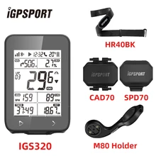 IGPSPORT IGS320 Bicycle Computer Waterproof Wireless Stopwatch Blu5.0 ANT+ BeiDou GPS Bike Computer MTB Road Cycling Speedometer