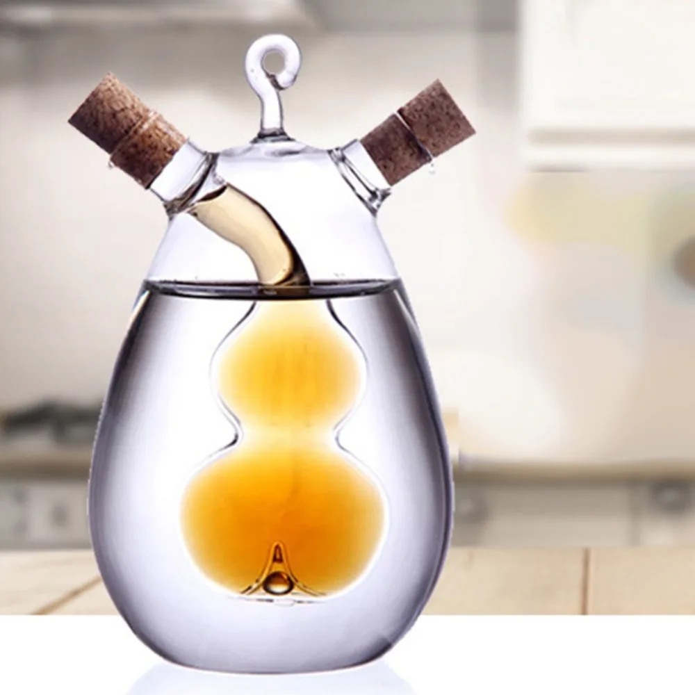 Kitchen Accessories Glass Oiler Leakproof Oil Bottle Dispenser Oiler Vinegar Sauce Seasoning Pot Kitchen Cooking Tools