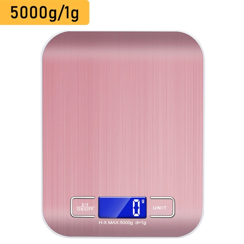 

Slim Electronic Kitchen Digital Scale 5kg/1g 10kg/1g Weight Weighing Balance