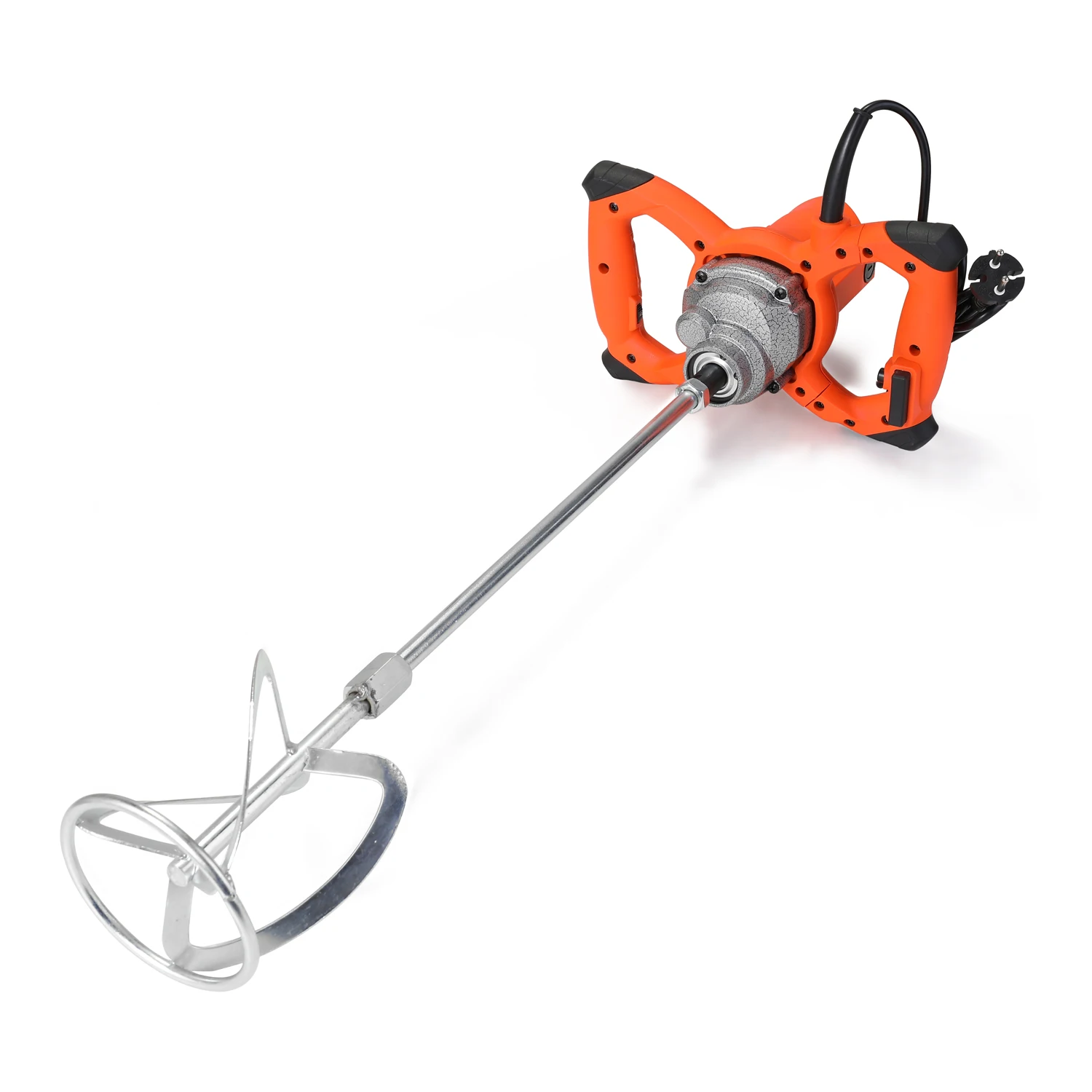 KKMOON Handheld Mixer Paint Cement Plaster Mortar Coating Mixer Putty Powder Mixing Machine 2300W Industrial Adjustable Speed