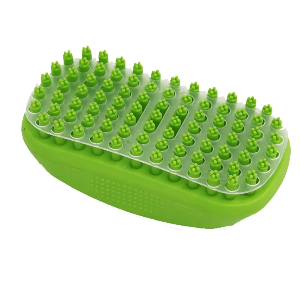 3-In-1 Bath Brush,Grooming Brush,Massager,Grooming Brush  - Dog Deshedding Brush Gently Removes Loose Hair The Best Gift (3)