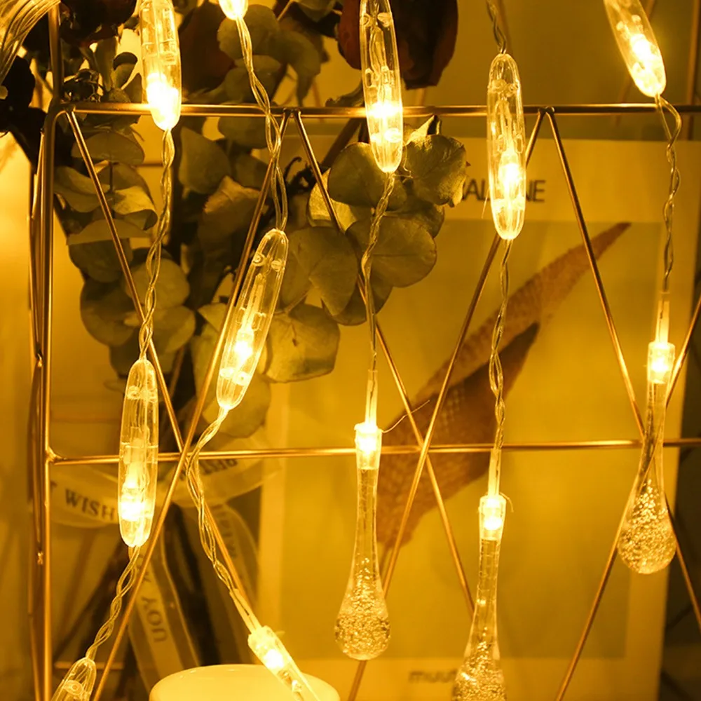 Оконный занавес гирлянда 8 режимов светодиодный гирлянда ЕС розетка для лампы домашний праздник Свадебная Рождественская вечеринка декоративное освещение