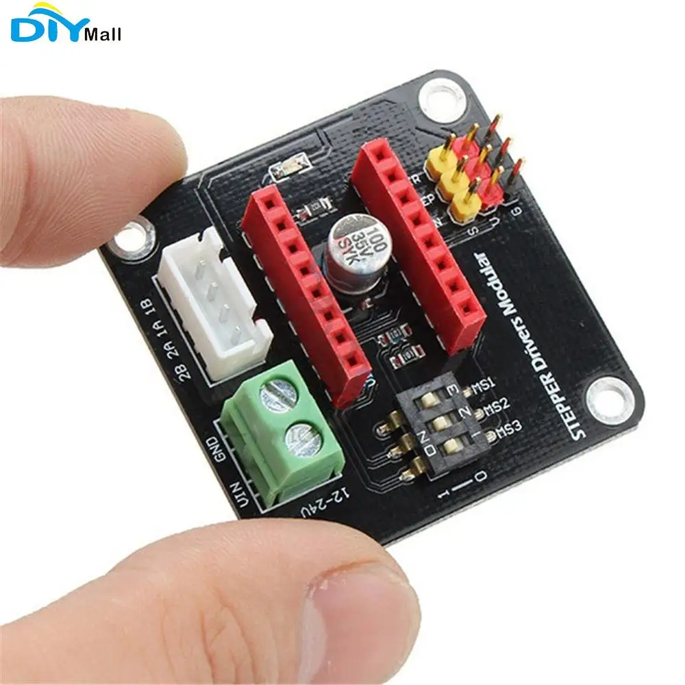 

42 Stepper Motor Driver Controller Expansion Board Module DRV8825 A4988 3D Printer for Arduino UNO R3 Ramps1.4 DC Motor Drivers