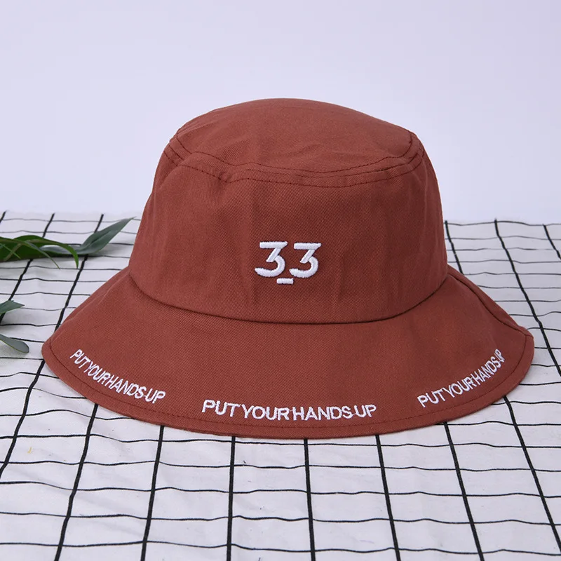New autumn Korean version of retro fashion hipster basin hat fisherman casual shade big eaves outdoor female | Аксессуары для