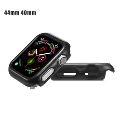 Ударопрочный корпус для корпуса ПК, защитный чехол для Apple Watch 5, 4, ударопрочный бампер для iWatch серии 40 мм 44 мм