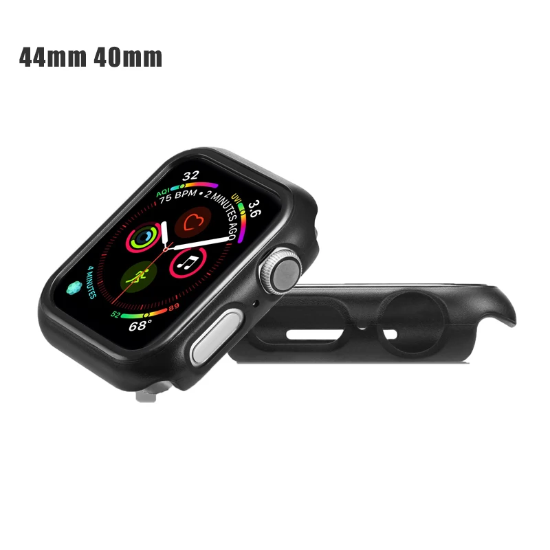 

Shockproof Frame PC Case Cover Shell Protect for Apple Watch 5 Case 4 Shatter-Resistant Bumper Case for iWatch series 40mm 44mm