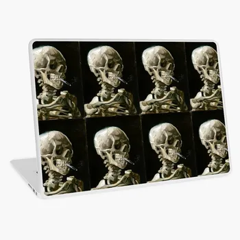 

Smoking Skeleton DIY laptop sticker laptop skin 12 13 14 15 17 inch for MacBook HP Acer Dell ASUS Lenovo