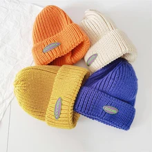 

Fashion Baby Boy Girl Hat Children's Winter Cap Warm Knitted Beanie Elastic Hat for Kids Toddler Cap Bonnet