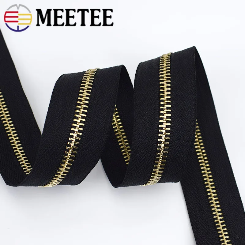 1/2 шт. Meetee 85 см 5# разъемная застежка-молния застежки-молнии металла Автоматическая блокировка открытого конца застежки-молнии для куртки пальто DIY сумки Швейные аксессуары для художественного оформления
