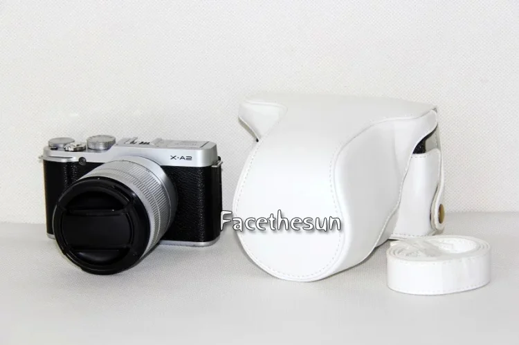 PU leather camera bag fuji -30