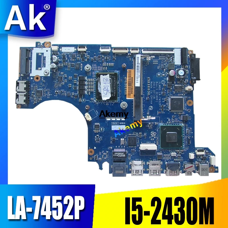

Mainboard PLW00 LA-7452P for Dell XPS 14z L412Z i5-2430m "GRADE A" laptop motherboard