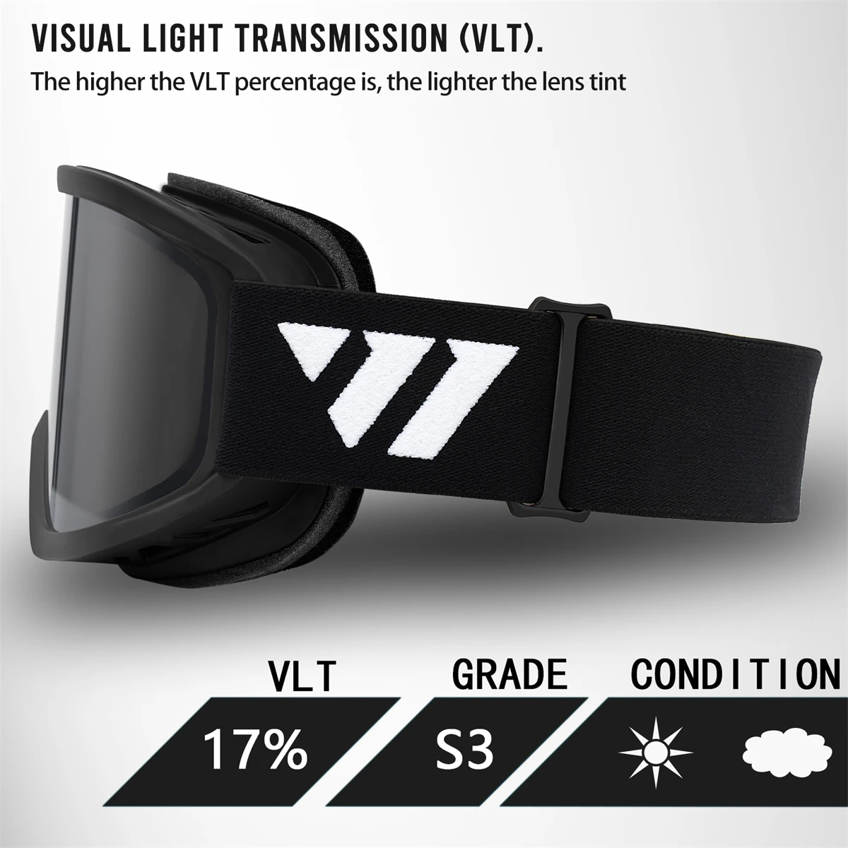 Neue Marke profession elle Ski brille Doppels chicht Linse Anti-Fog UV400 Ski brille Ski Schnee brille Männer Frauen – Detail 5