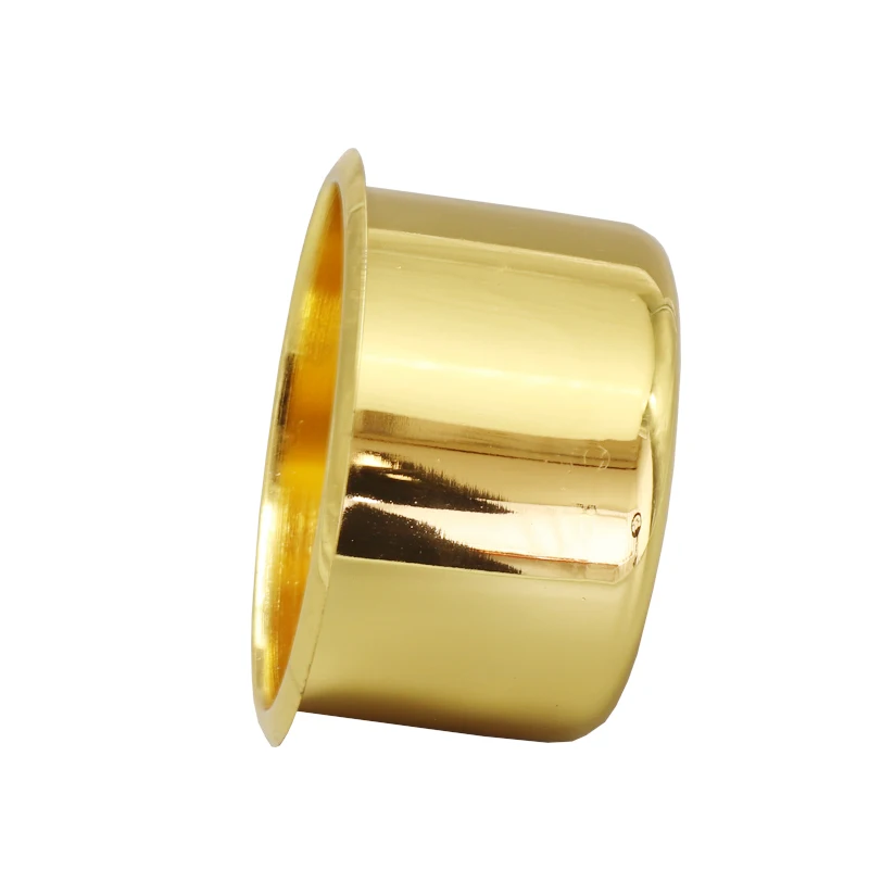 2 PCS Stainless Steel Table Cup Holder Drink Holders for RV Commercial Car Ashtray Table Cup with Golden color