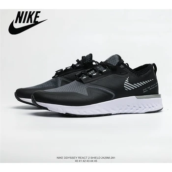 

Original Nike Odyssey React Shield High Frequency Waterproof Surface Lightweight Men's Running Shoes Size 40-45