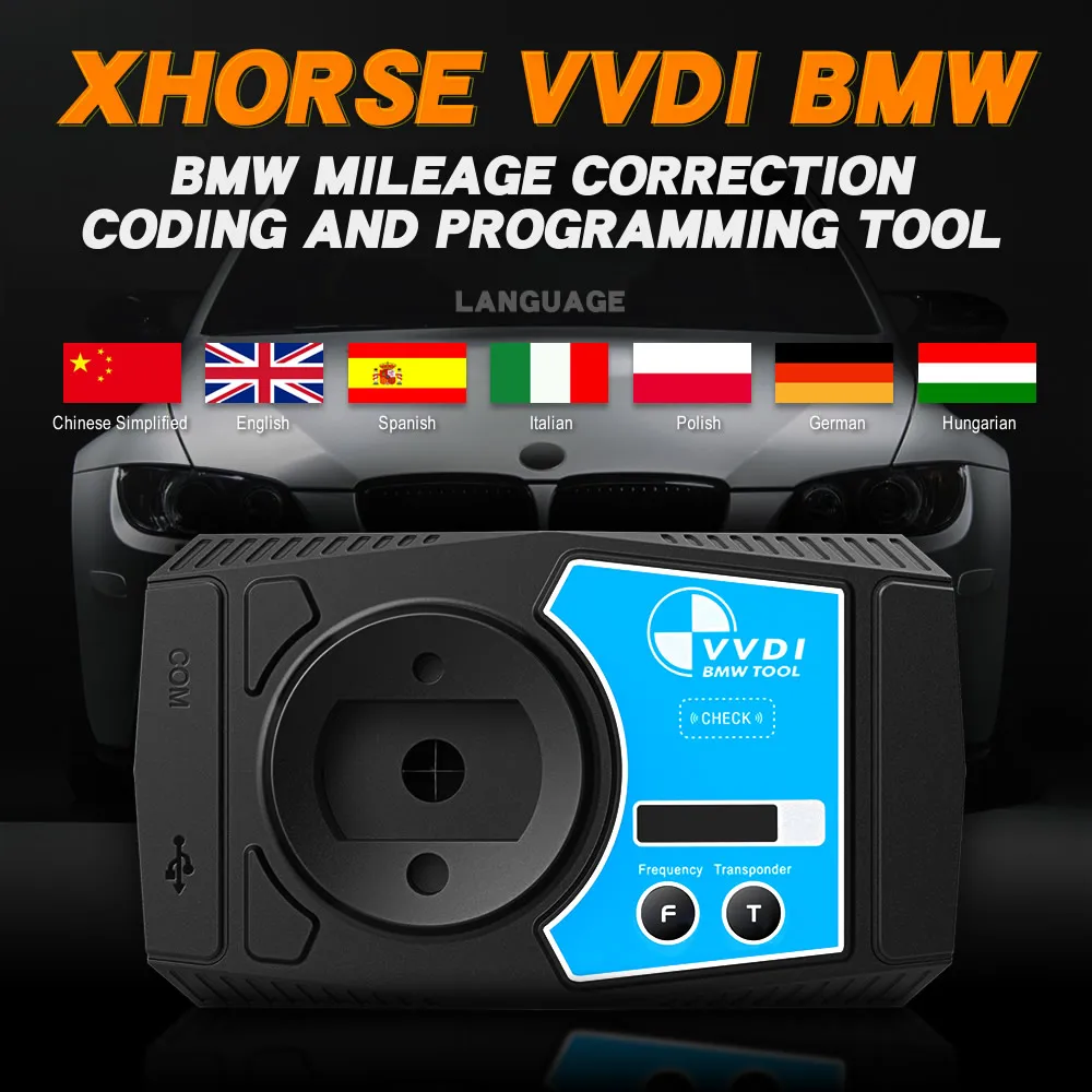 Xhorse VVDI для BMW V1.4.6 диагностическое кодирование+ программирование+ ключевой программист+ коррекция пробега мощнее, чем VVDI 2 VVDI2