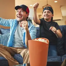 Микроволновый аппарат для приготовления воздушной кукурузы складное Силиконовое ведро для попкорна с крышкой для домашних печей микроволновые посудомоечные машины холодильники