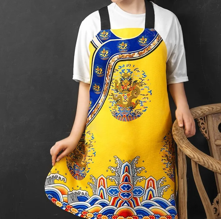 

Palace Retro Robes Apron Catering Customizable Printed Apron